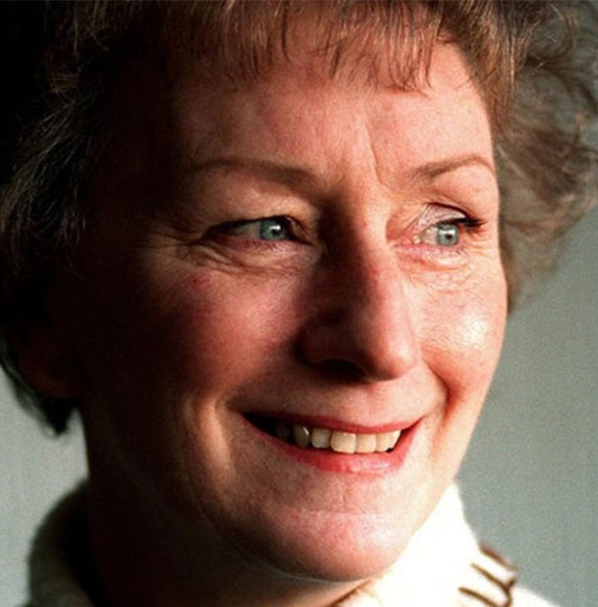 a headshot of June Hancock